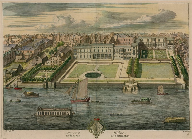 Somerset House, Londres de Leonard Knyff