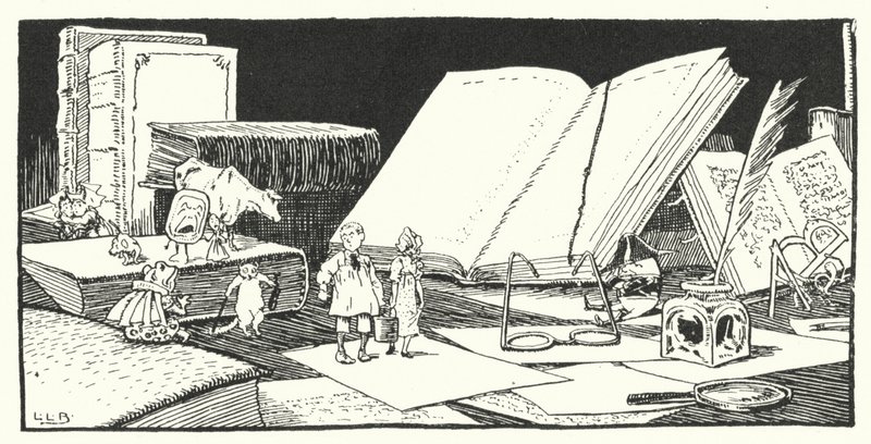 Nursery Rhymes (gravura) de Leonard Leslie Brooke