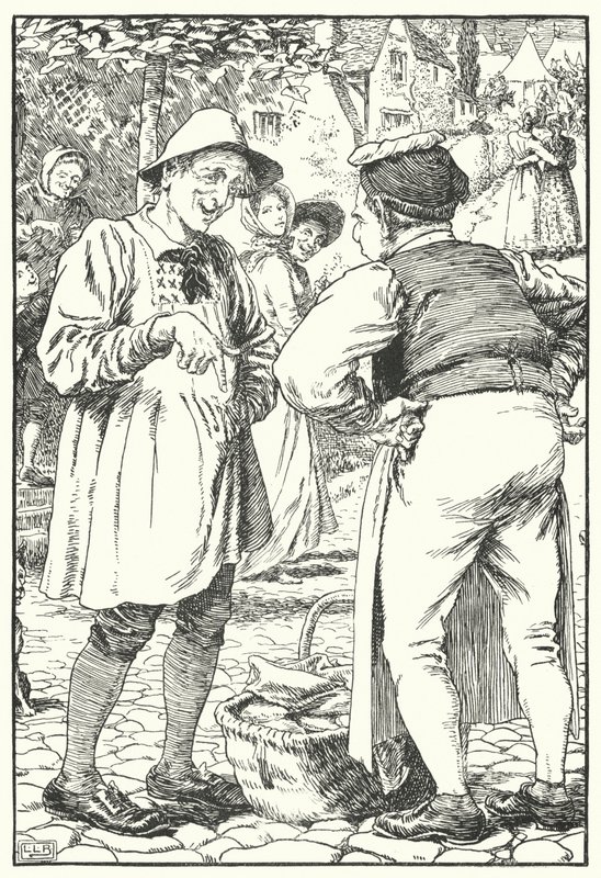 Simple Simon (gravura) de Leonard Leslie Brooke