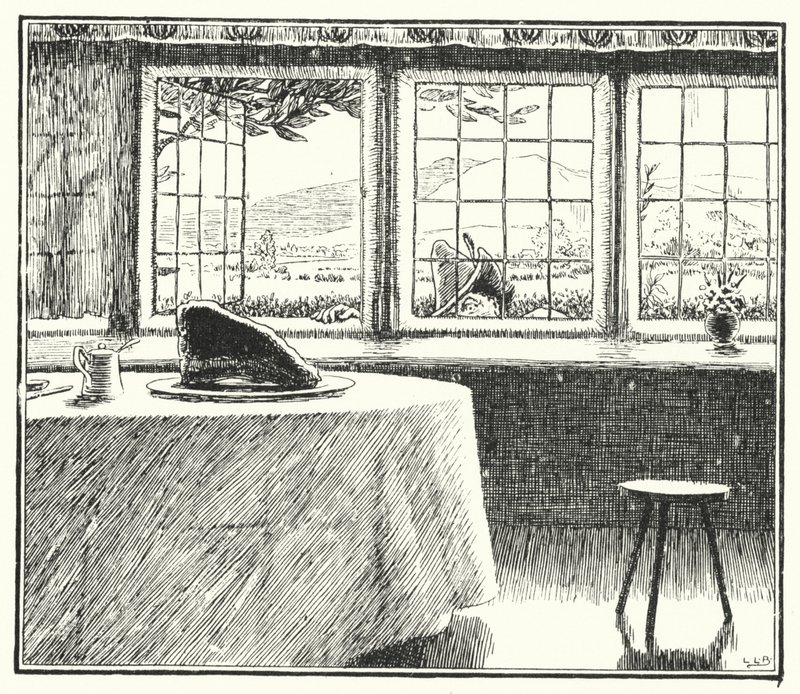 Taffy era um galês, Taffy era um ladrão (gravura) de Leonard Leslie Brooke