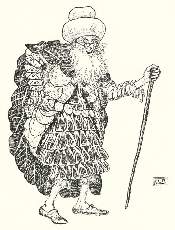 As Novas Vestes (litho) de Leonard Leslie Brooke