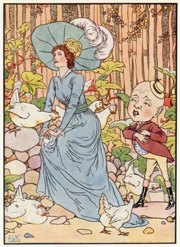 O Yonghy-Bonghy-Bo (cor litho) de Leonard Leslie Brooke