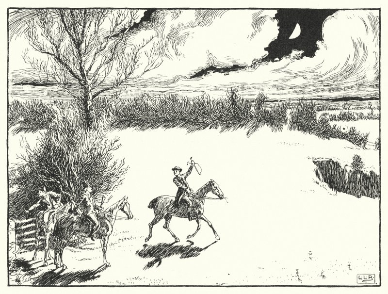 Havia três galeses joviais (gravura) de Leonard Leslie Brooke