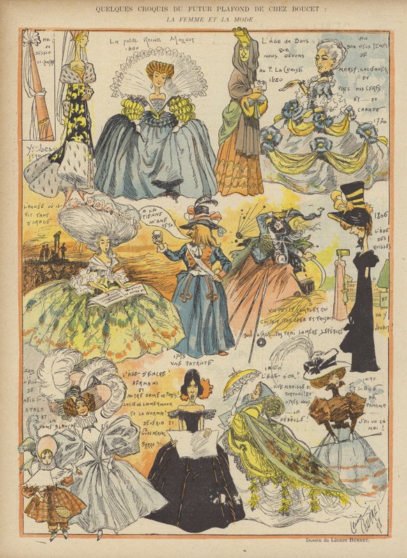 Ilustração para o riso de Leonce Burret