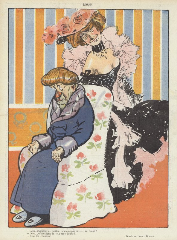 Ilustração para o riso de Leonce Burret