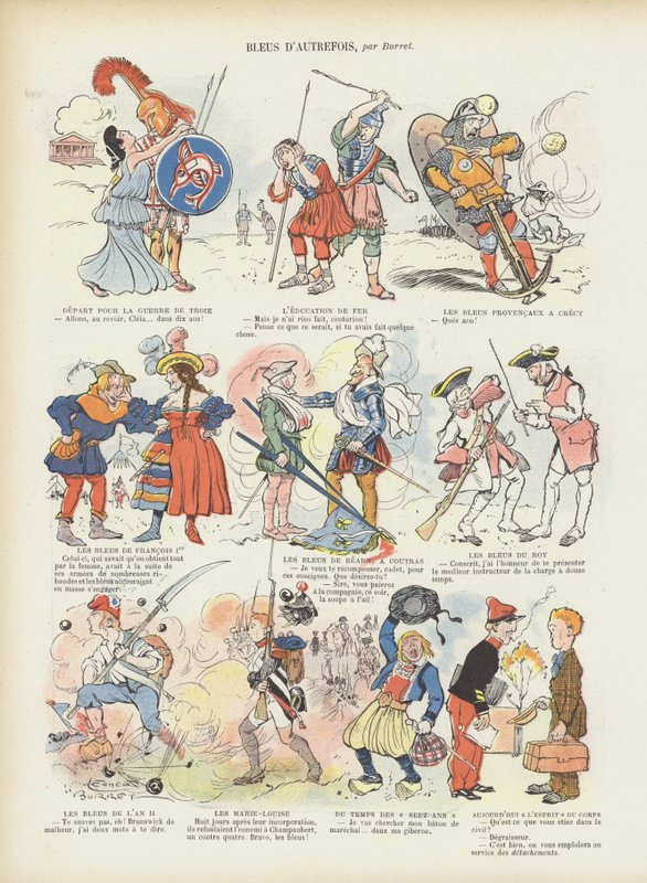 Ilustração para o riso de Leonce Burret