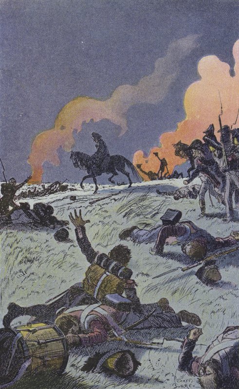 A noite depois da batalha de Waterloo de Leonce Burret