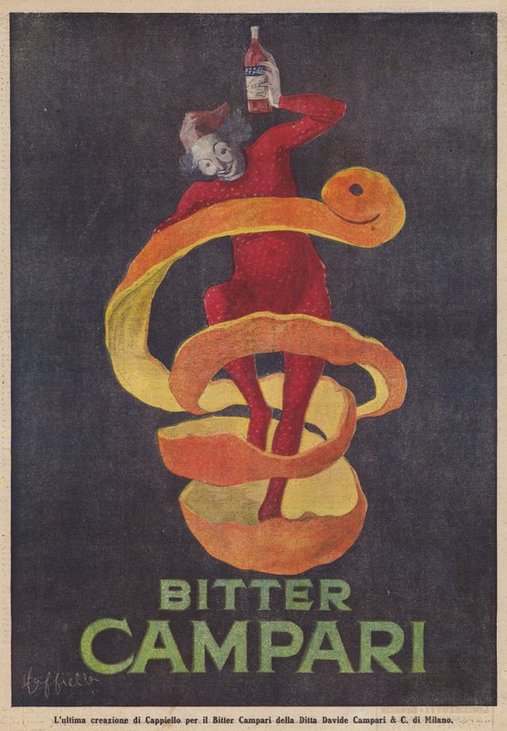 Campari amargo de Leonetto Cappiello