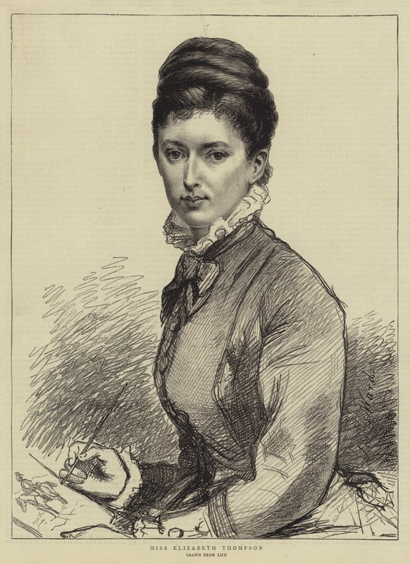 Miss Elizabeth Thompson de Leslie Matthew Ward
