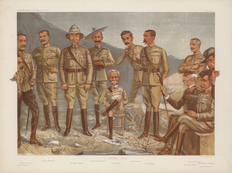 Um grupo geral, Guerra dos Bôeres de Leslie Matthew Ward