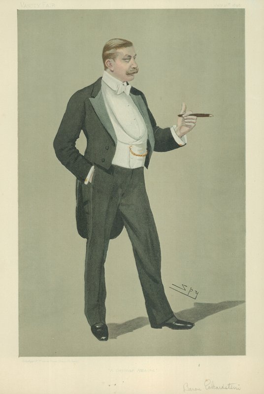 Barão Hermann von Eckardstein de Leslie Matthew Ward