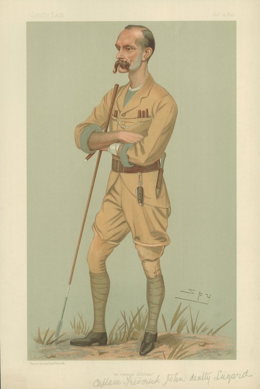 Capitão Frederick John Dealtry Lugard de Leslie Matthew Ward