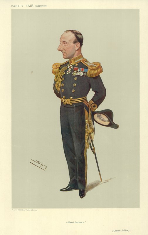 Capitão John Rushworth Jellicoe de Leslie Matthew Ward