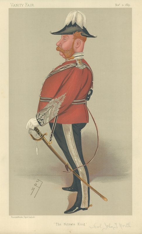 Capitão John Thomas North de Leslie Matthew Ward