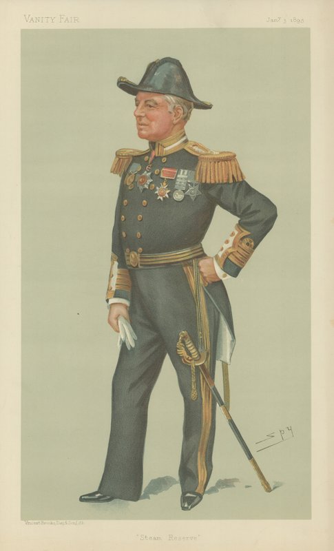 Capitão Lord Charles Beresford de Leslie Matthew Ward