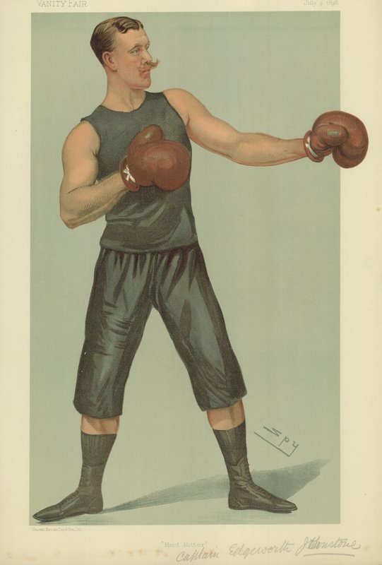 Capitão Walter Edgeworth-Johnstone de Leslie Matthew Ward