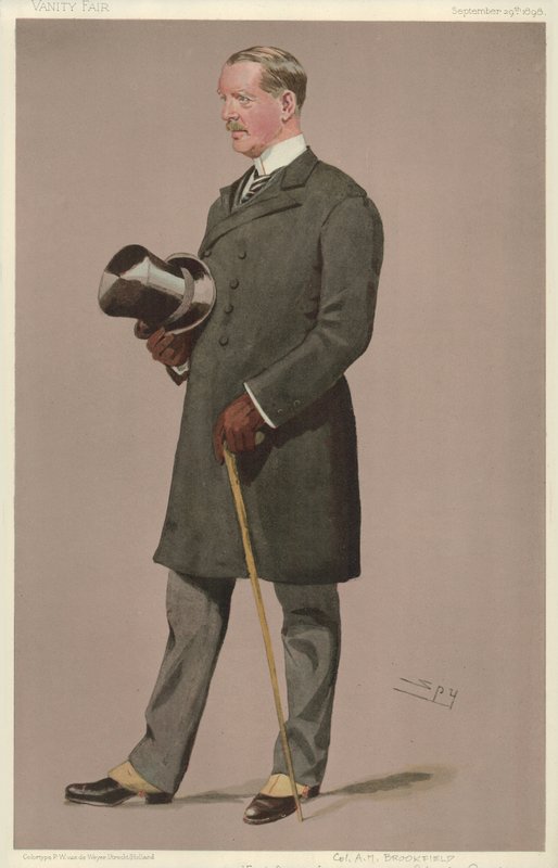 Coronel Arthur Montagu Brookfield de Leslie Matthew Ward
