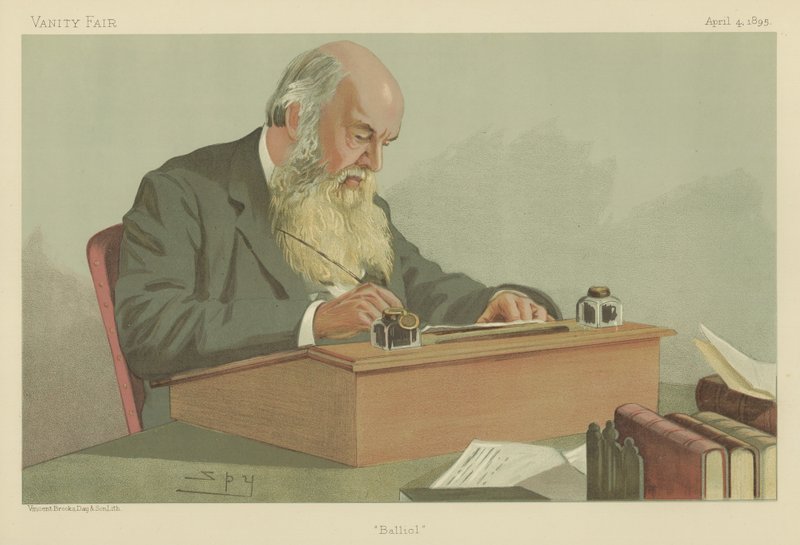 Edward Caird, o mestre de Balliol de Leslie Matthew Ward