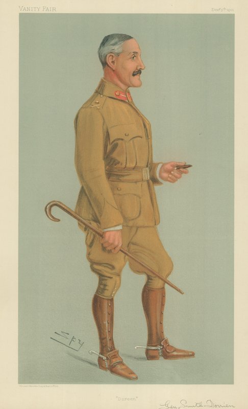 General HL Smith-Dorien, Doreen, 5 de dezembro de 1901, desenho animado da Vanity Fair de Leslie Matthew Ward