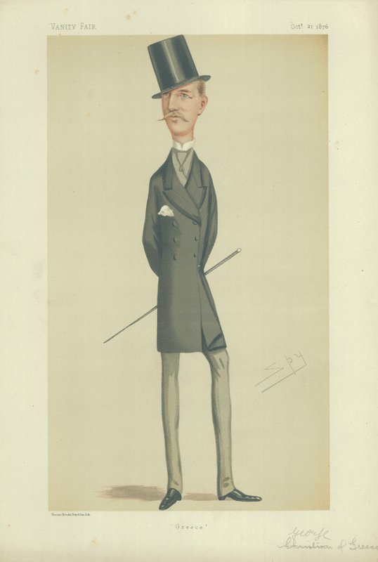 HM George, rei da Grécia de Leslie Matthew Ward