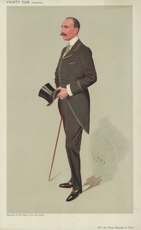 HSH O Duque de Teck de Leslie Matthew Ward
