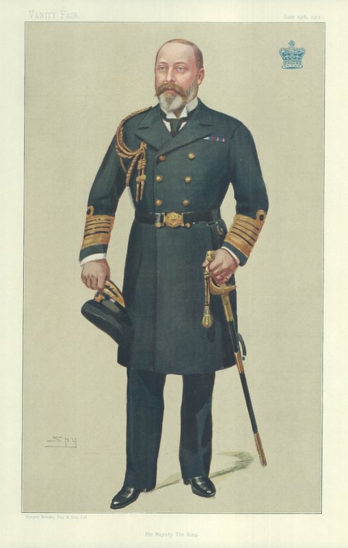 Sua Majestade o Rei Eduardo VII de Leslie Matthew Ward