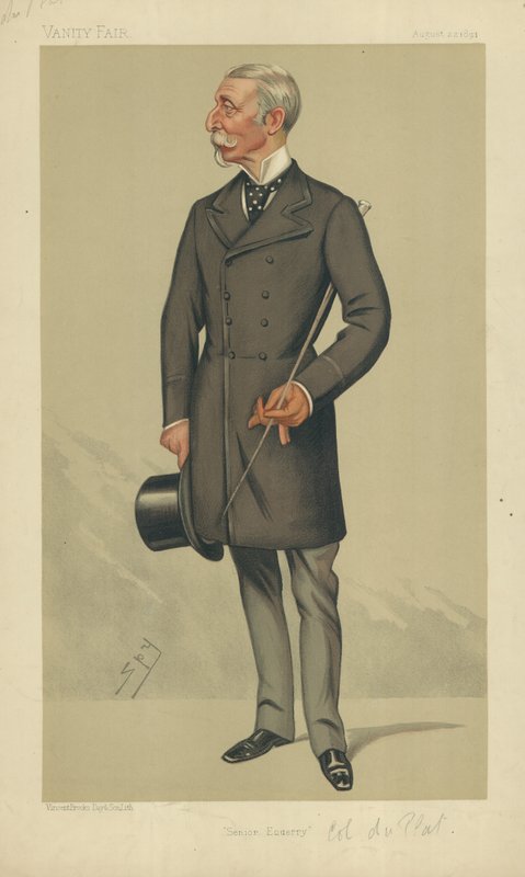 Major-general Charles Taylor Du Plat de Leslie Matthew Ward