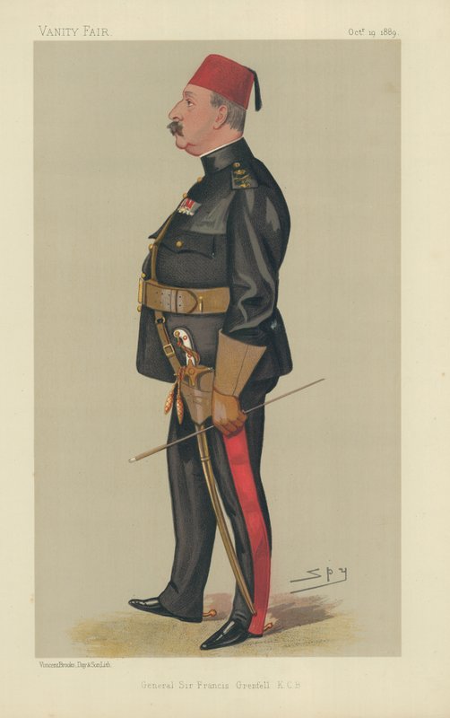 Major-general Sir Francis Grenfell de Leslie Matthew Ward