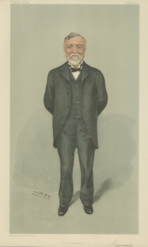 Mr Andrew Carnegie de Leslie Matthew Ward