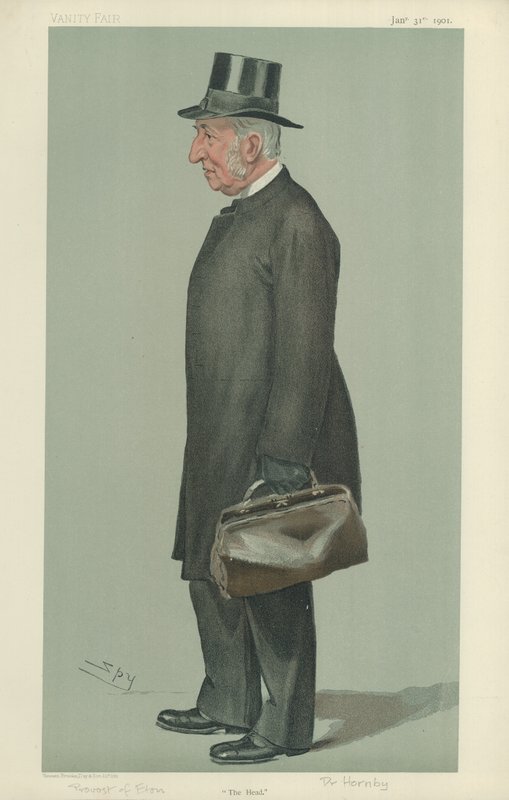Sr. JJ Hornby, o reitor de Eton de Leslie Matthew Ward