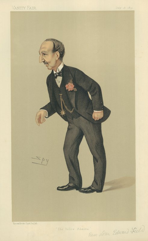 Almirante de retaguarda Edward Field de Leslie Matthew Ward