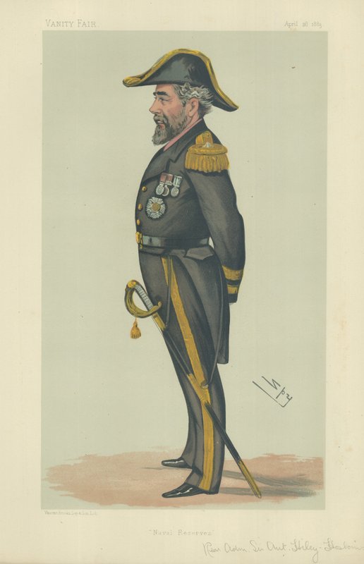 Contra-almirante Sir Anthony Hiley-Hoskins de Leslie Matthew Ward