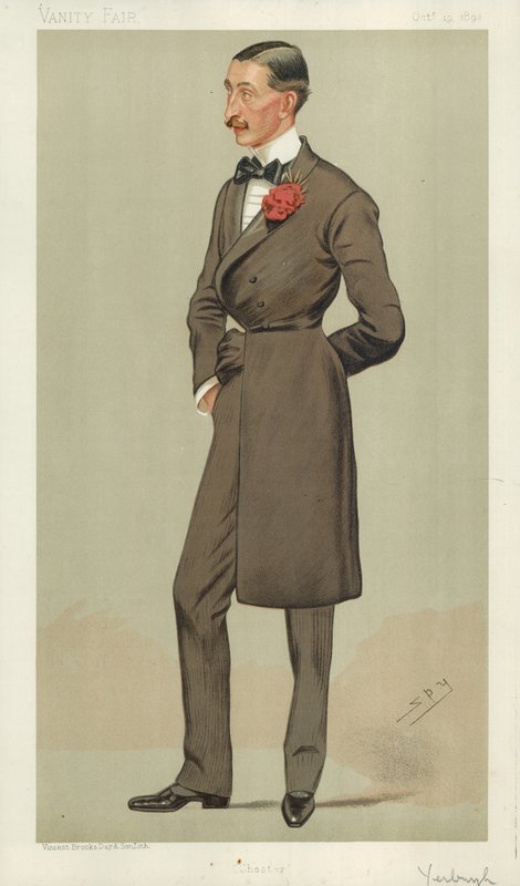 Robert Armstrong Yerburgh, Chester, 19 de outubro de 1893, desenho animado da Vanity Fair de Leslie Matthew Ward
