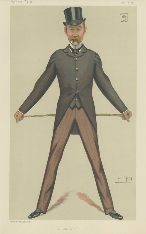 Sir BE Cunard de Leslie Matthew Ward