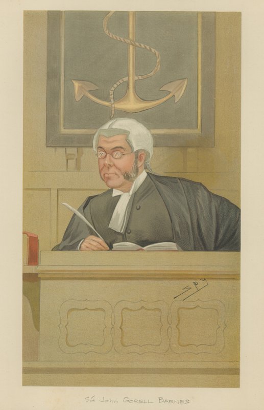 Sir John Gorell Barnes de Leslie Matthew Ward
