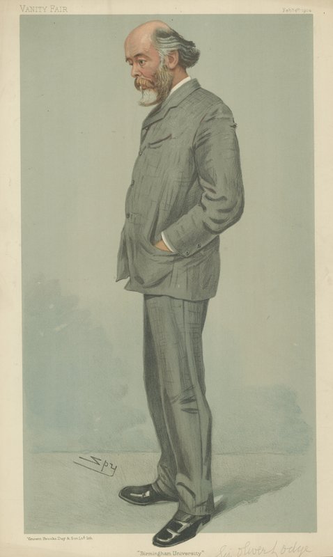 Sir Oliver Joseph Lodge de Leslie Matthew Ward