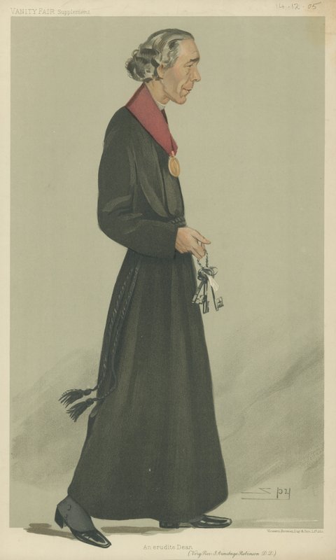 O Reitor de Westminster (cor litho) de Leslie Matthew Ward