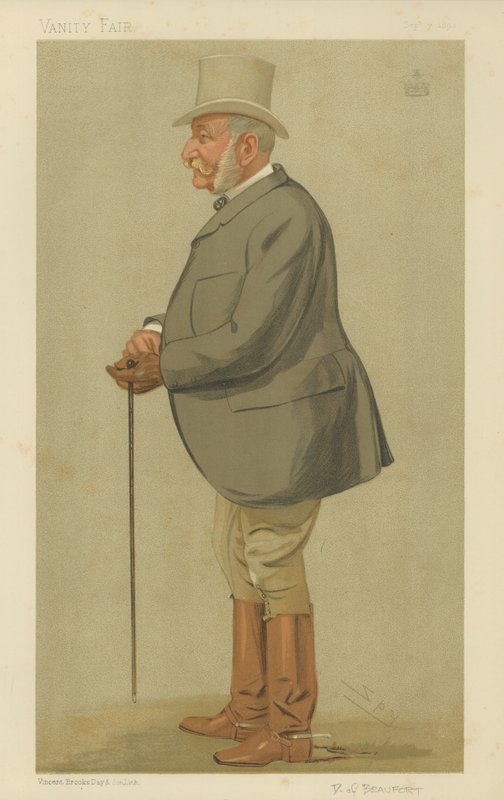O duque de Beaufort de Leslie Matthew Ward