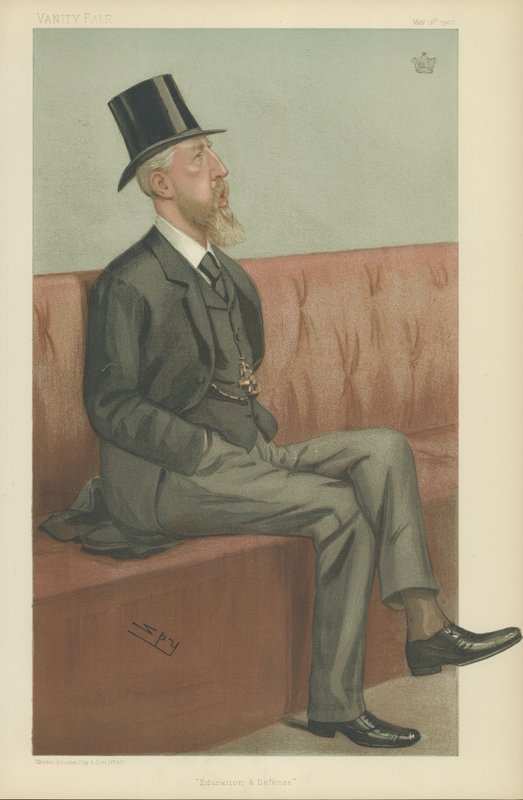 O duque de Devonshire de Leslie Matthew Ward