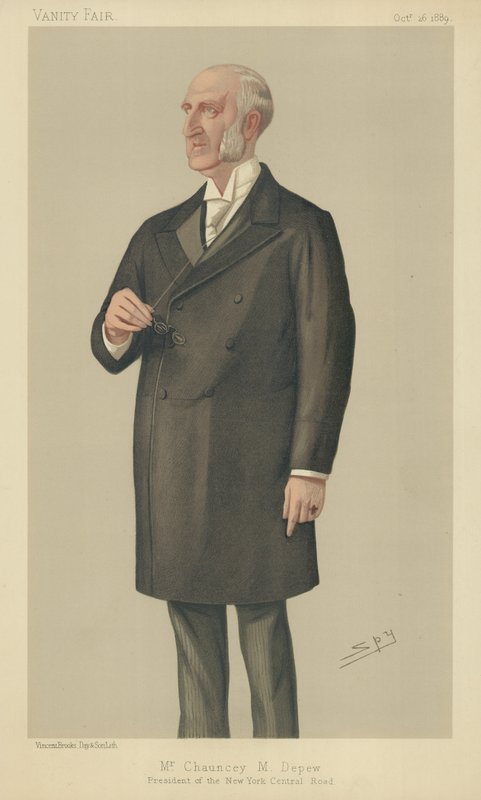 O Hon Cauncey Mitchell Depew de Leslie Matthew Ward