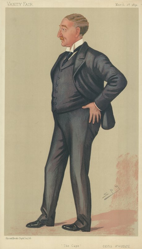O Hon Cecil Rhodes de Leslie Matthew Ward