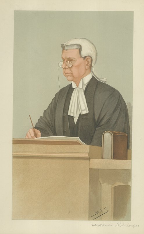 O senhor hon john compton lawrence de Leslie Matthew Ward