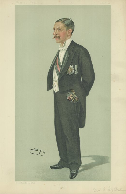 O senhor Hon Walter Francis Localização-Hutchinson de Leslie Matthew Ward