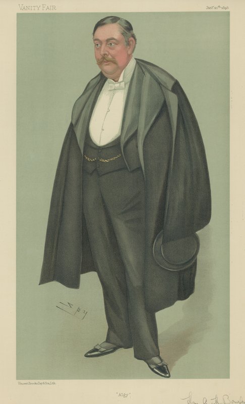 O honorável Algernon Henry Bourke de Leslie Matthew Ward