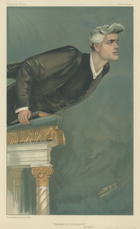 O reverendo Reginald John Campbell de Leslie Matthew Ward