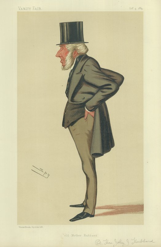 O honesto John Jellibrand Hubbard de Leslie Matthew Ward