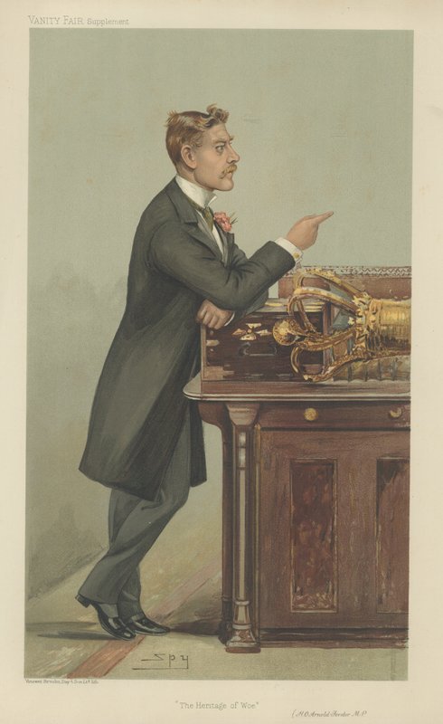 O Honorável Hugh Oakeley Arnold-Foster de Leslie Matthew Ward