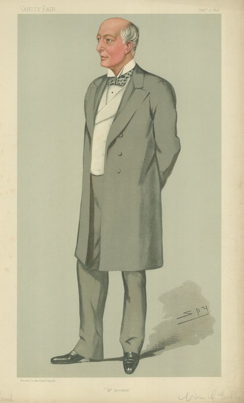 O orador William Gully de Leslie Matthew Ward