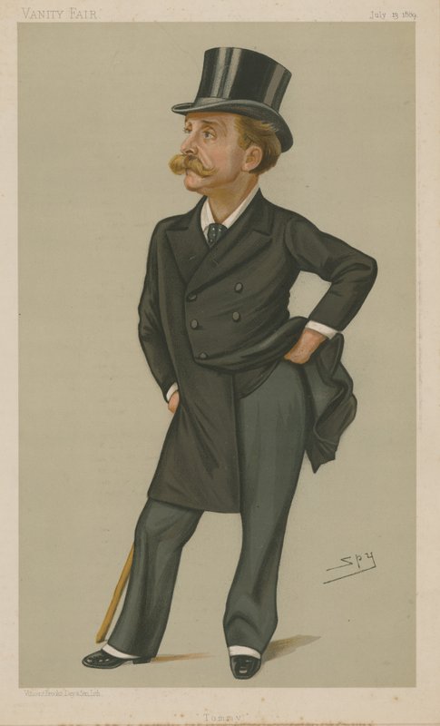Thomas Gibson Bowles (cor litho) de Leslie Matthew Ward
