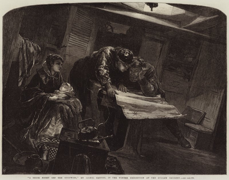 Uma noite espessa dos Goodwins de Lionel Percy Smythe